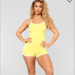 Yellow Romper